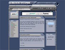 Tablet Screenshot of csdoctors-lan.de